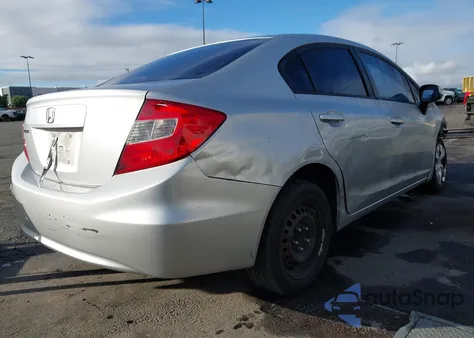 2012 Honda Civic Lx from USA, damaged, VIN 19XFB2F58CE368179